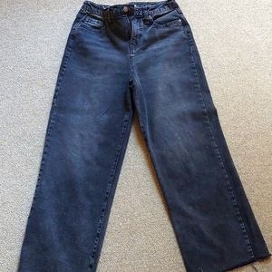 High-waisted 90s Black Denim Jeans